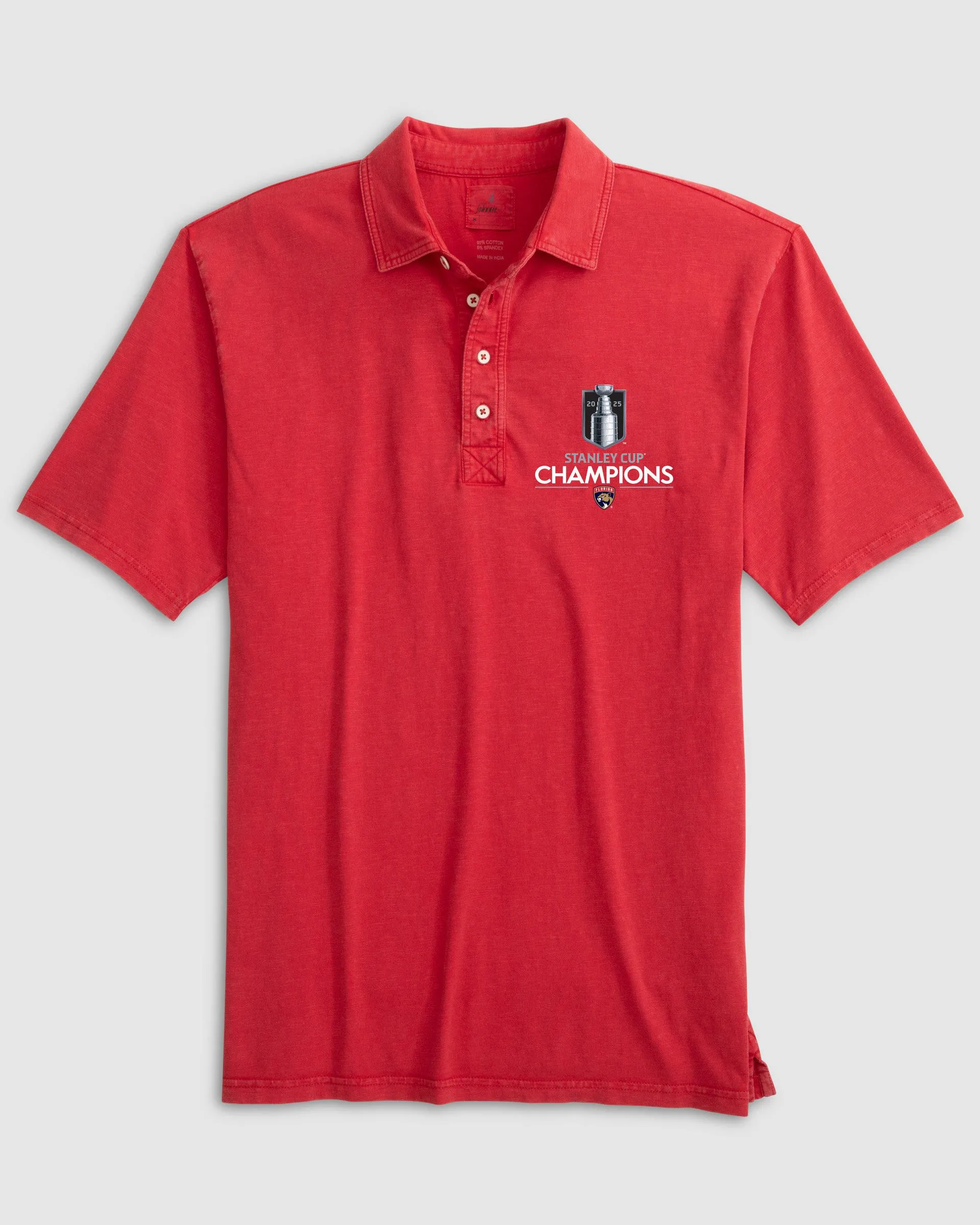 Coastal Wash Original Polo - 2025 Stanley Cup Champions Logo sold by Johnnie-O product image thumbnail 2