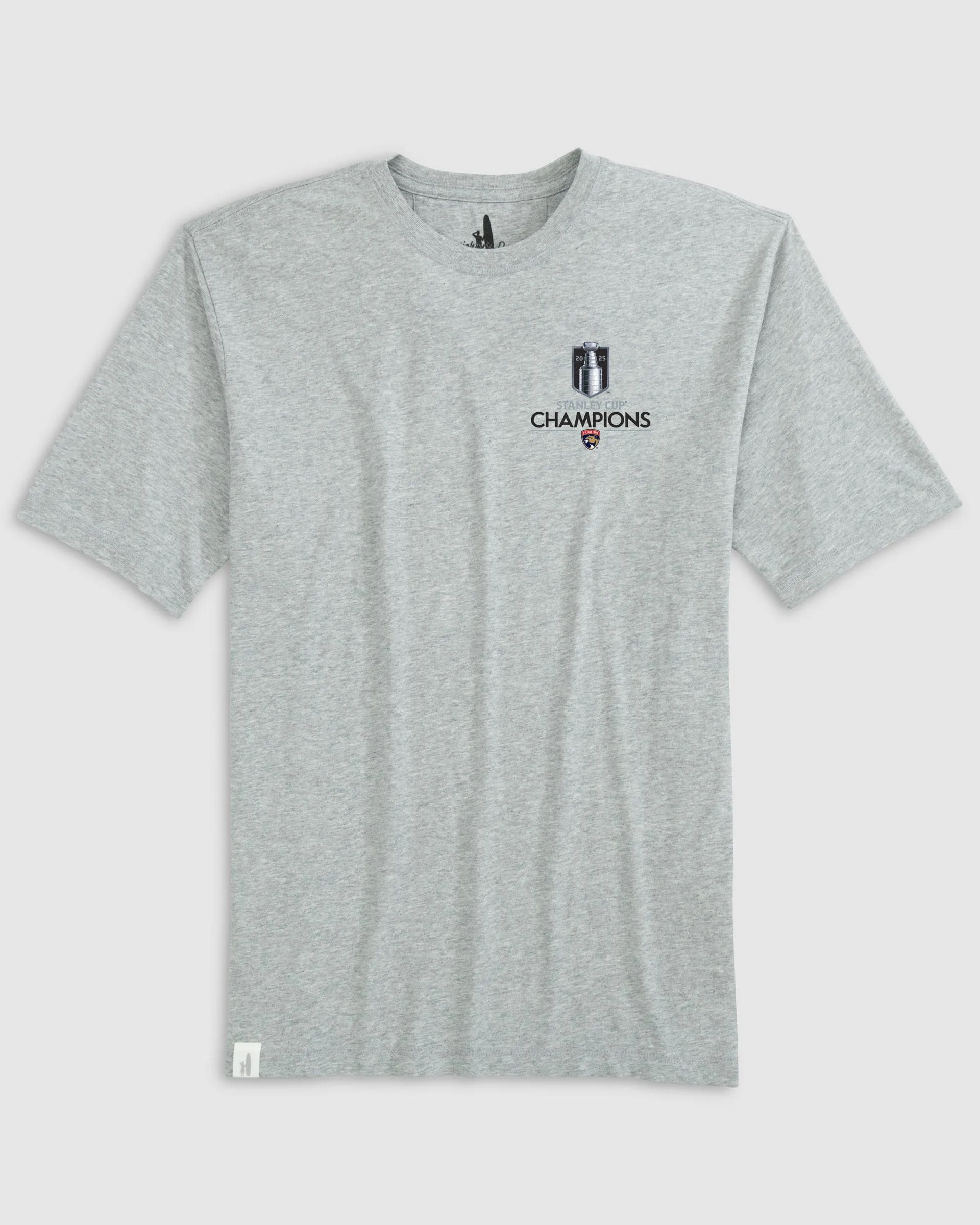 Florida Panthers Heathered Spencer T-Shirt - 2025 Stanley Cup Champions Logo sold by Johnnie-O product image thumbnail 3