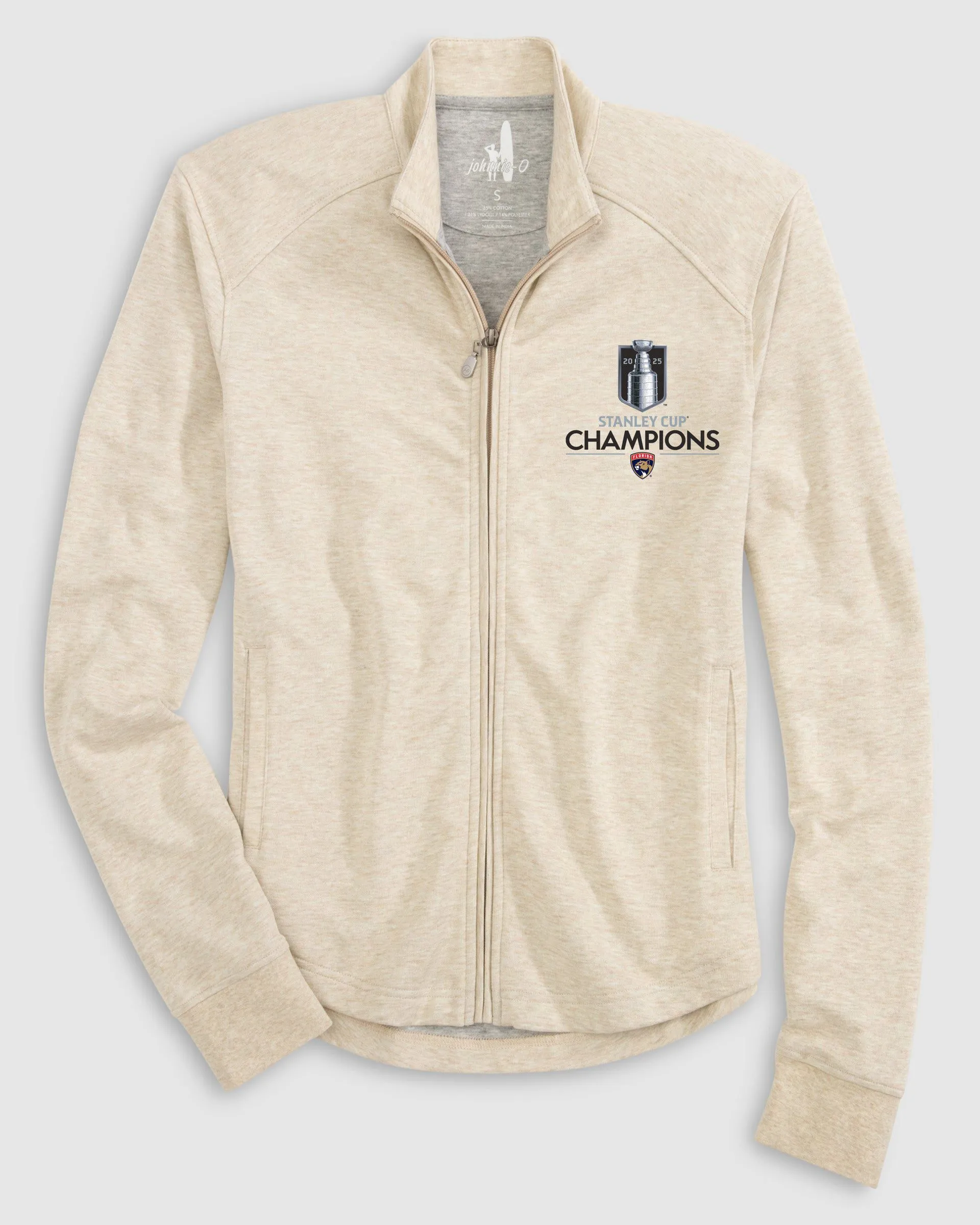 Women's Florida Panthers Tomi Full Zip Jacket - 2025 Stanley Cup Champions Logo sold by Johnnie-O product image thumbnail 4