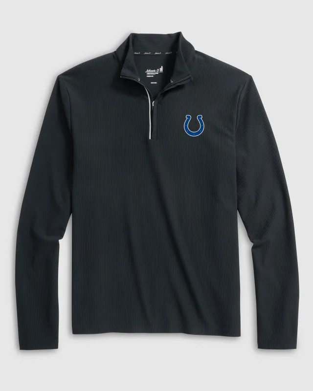 Indianapolis Colts Hoppin Performance 1/4 Zip sold by Johnnie-O