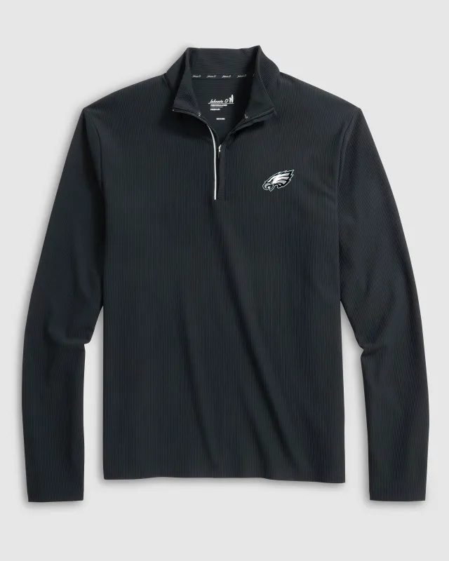 Philadelphia Eagles Hoppin Performance 1/4 Zip sold by Johnnie-O