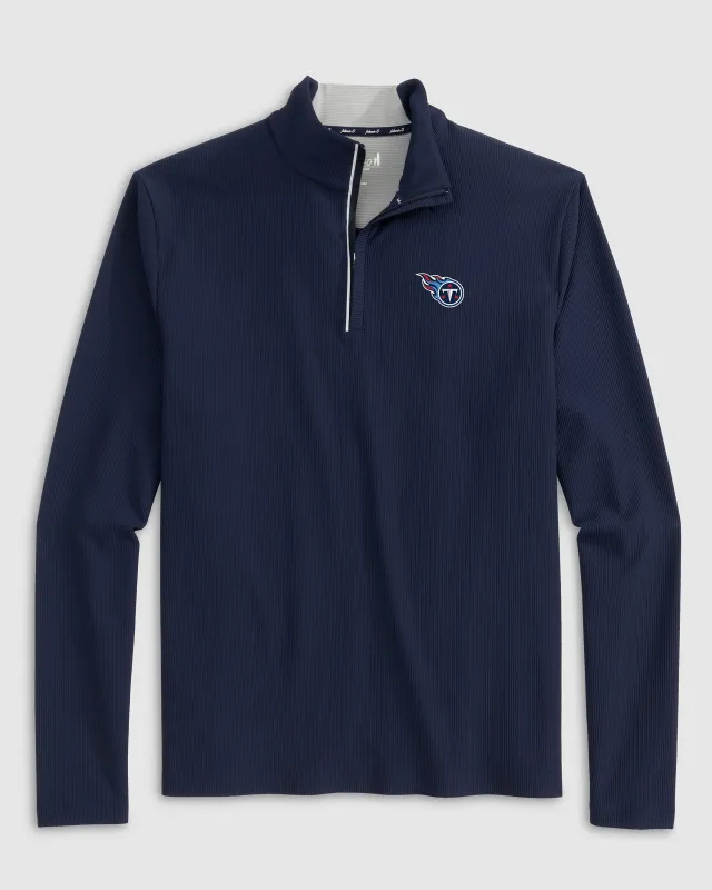 Tennessee Titans Hoppin Performance 1/4 Zip sold by Johnnie-O