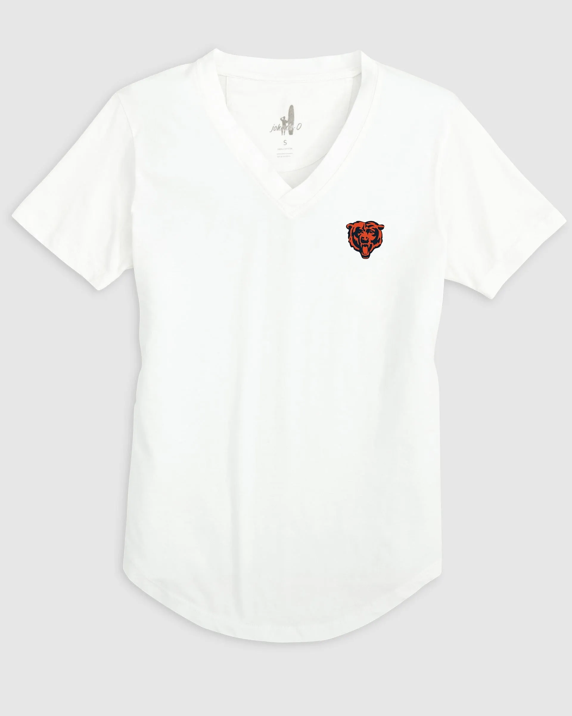 Women's Chicago Bears Merediths V-Neck T-Shirt sold by Johnnie-O product image thumbnail 2