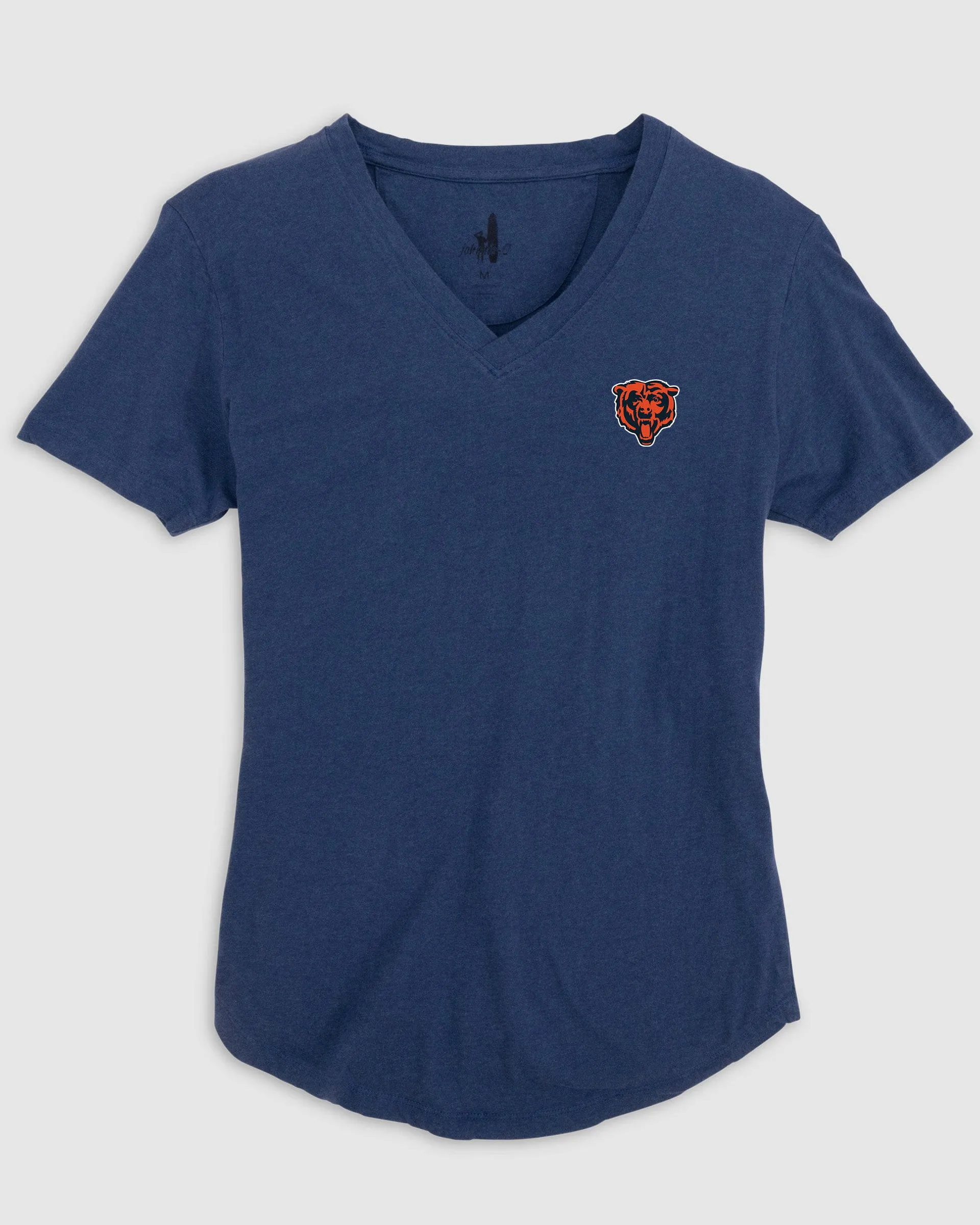 Women's Chicago Bears Merediths V-Neck T-Shirt sold by Johnnie-O