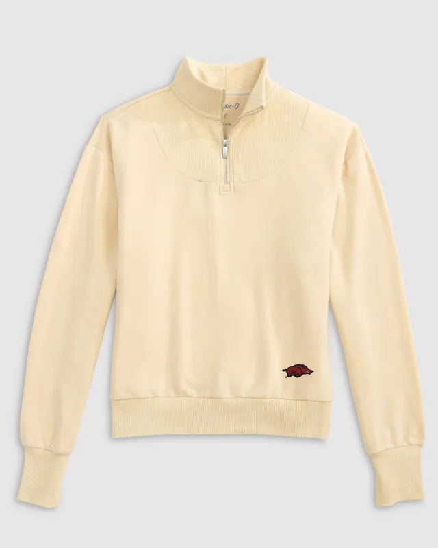 Women's Arkansas Naomi Rib Knit 1/4 Zip made by Johnnie-O