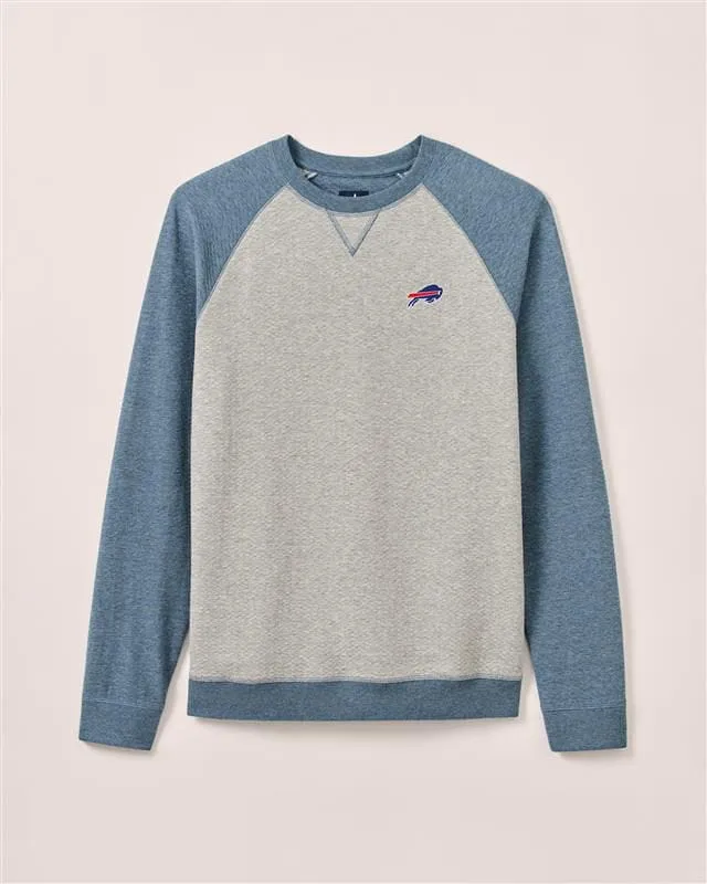 Buffalo Bills Weyburn Lakewave Baseball Sweatshirt sold by Johnnie-O