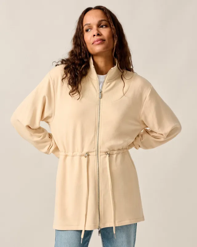 Wilow Full Zip Cinch Waist Jacket sold by Johnnie-O