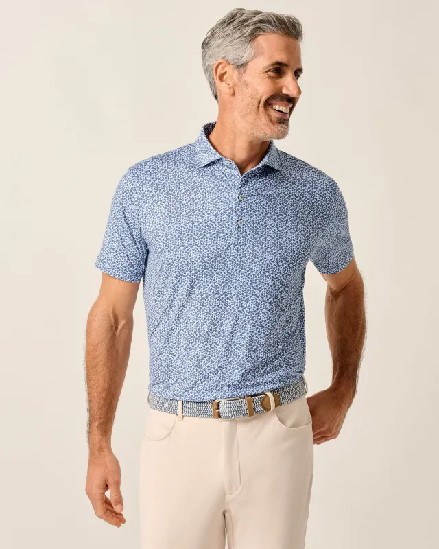 Featherweight Performance Polo - Four Leaf sold by Johnnie-O
