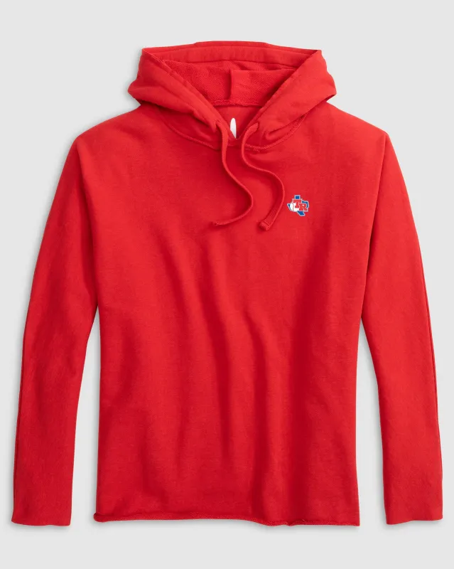 Women's Texas Rangers Kelli Pullover Hoodie - Cooperstown Logo sold by Johnnie-O