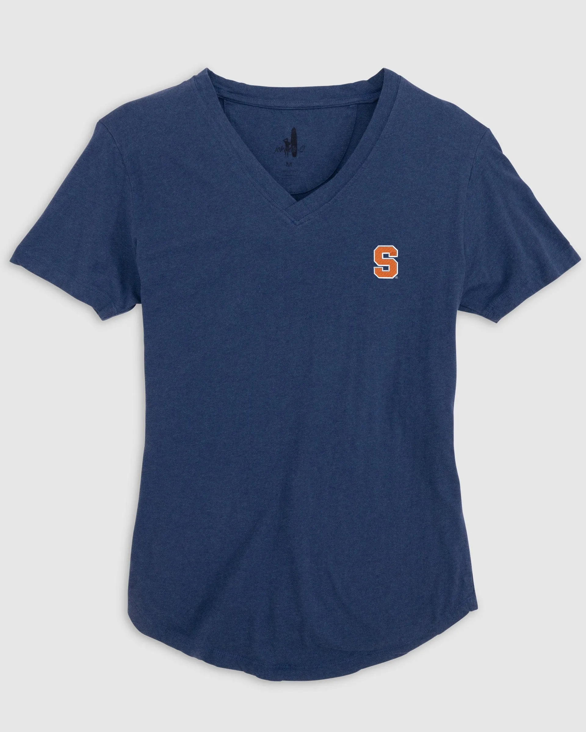 Women's Syracuse Merediths V-Neck T-Shirt sold by Johnnie-O
