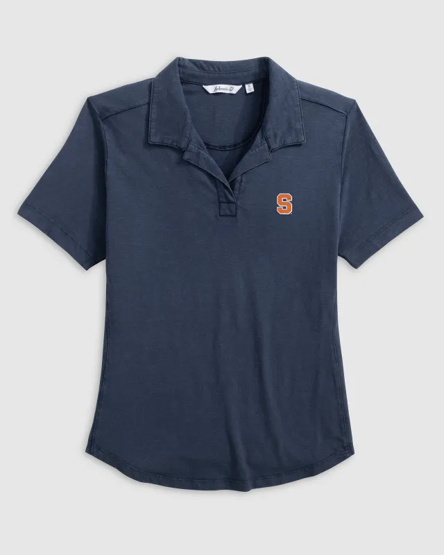 Women's Syracuse Coastal Wash Polo sold by Johnnie-O