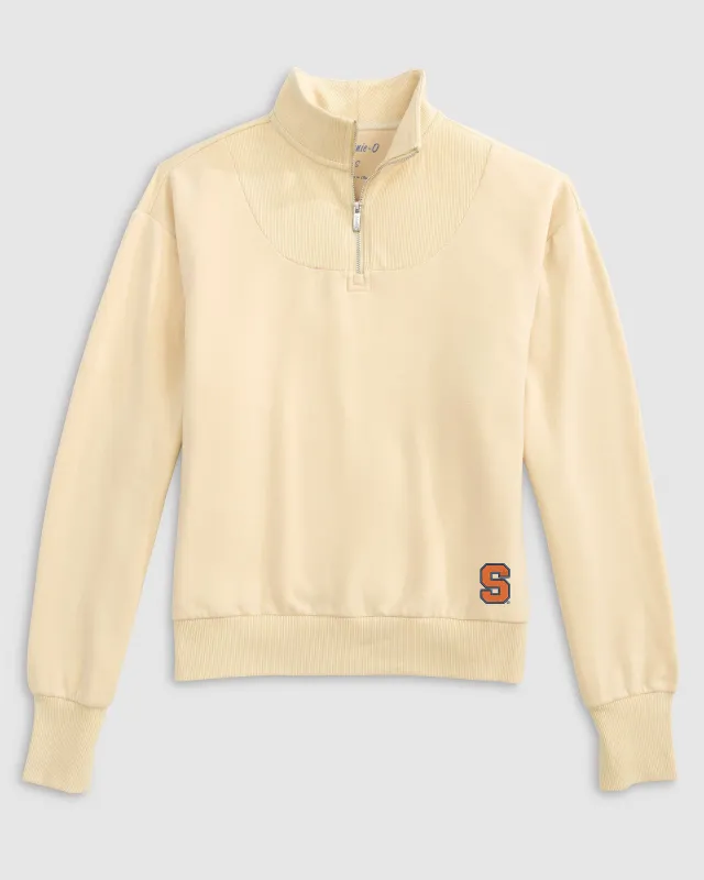 Women's Syracuse Naomi Rib Knit 1/4 Zip made by Johnnie-O