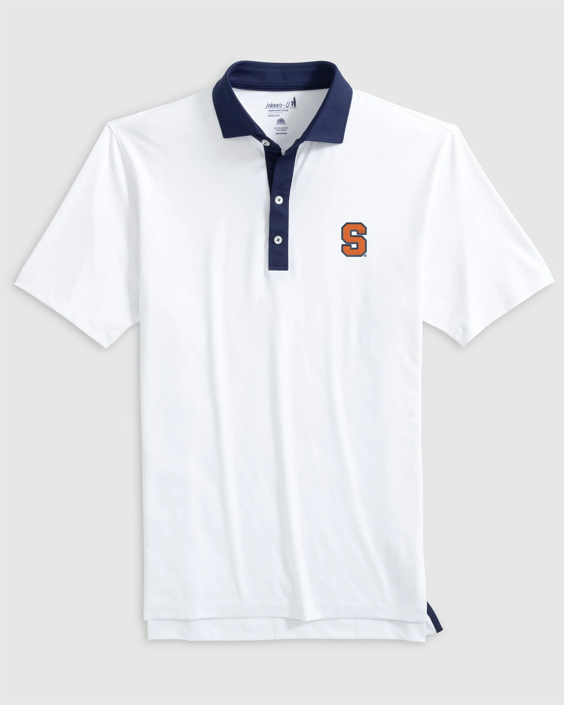 Syracuse Ramos Performance Jersey Polo sold by Johnnie-O