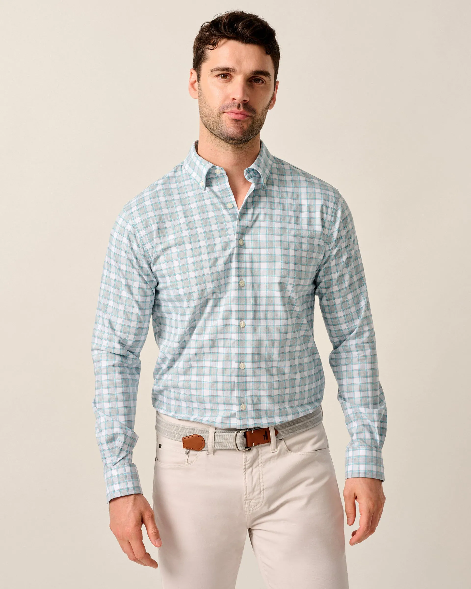 Everyday Performance Button Down Shirt - Gatlin sold by Johnnie-O