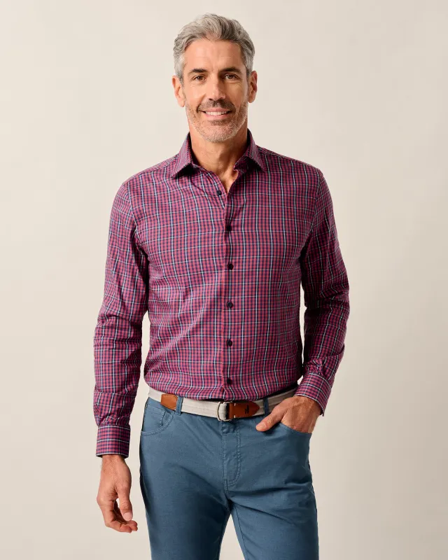 Natural Performance Button Down Shirt - Kenney sold by Johnnie-O