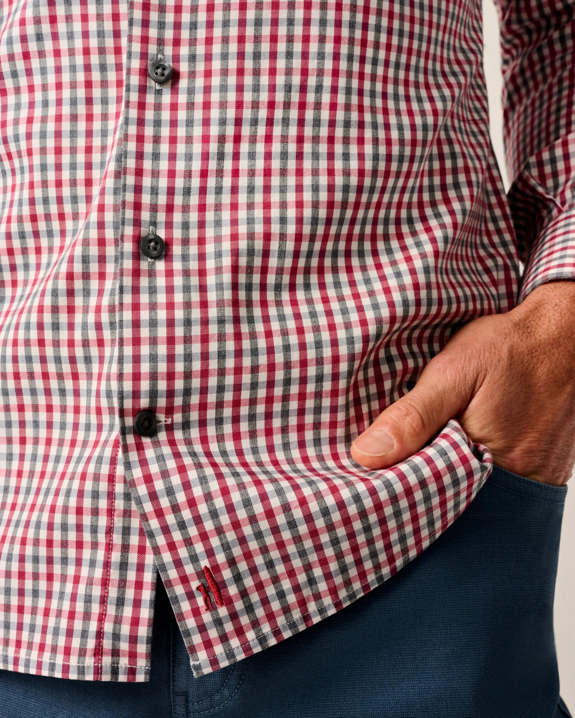 Natural Performance Button Down Shirt - Kirtland sold by Johnnie-O product image thumbnail 4