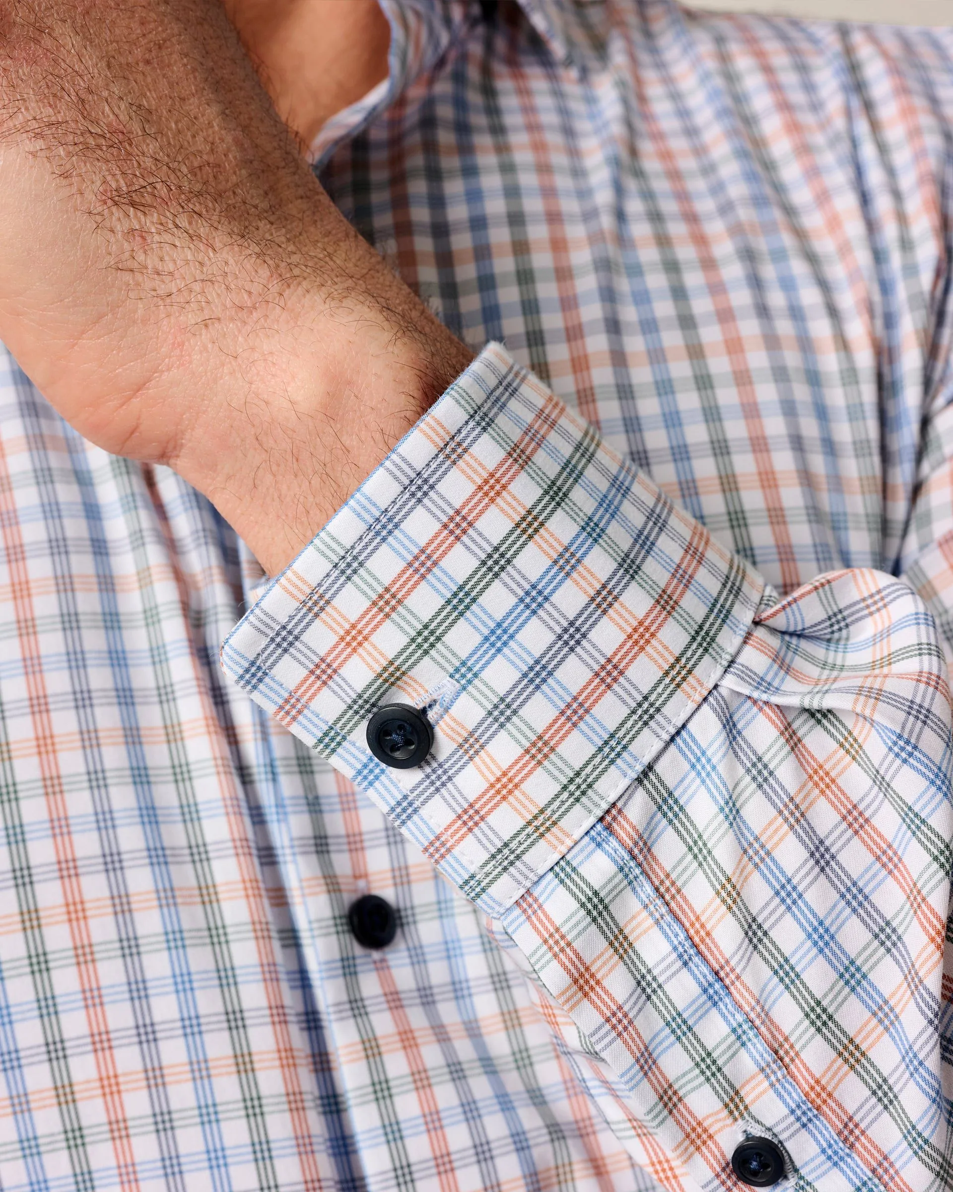 Natural Performance Button Down Shirt - Vanderwall sold by Johnnie-O product image thumbnail 3