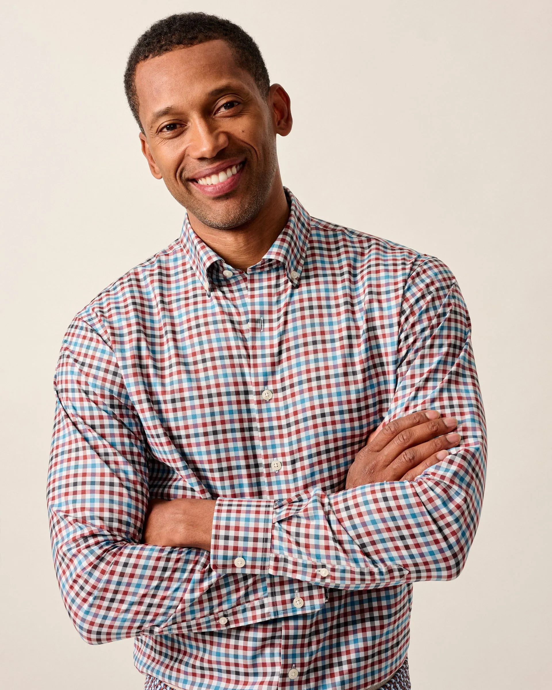 Featherweight Performance Button Down Shirt - Hartwick sold by Johnnie-O product image thumbnail 4