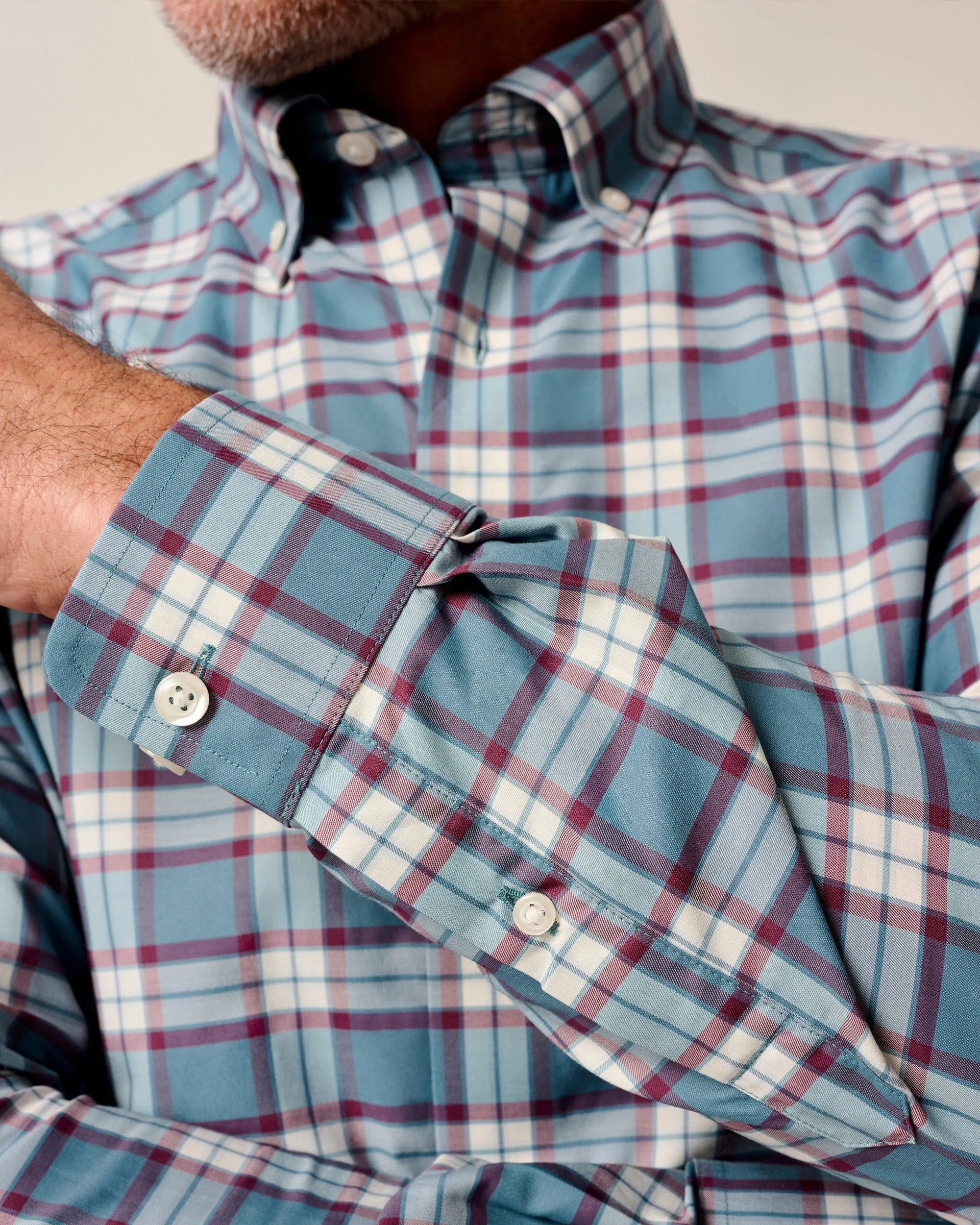 Featherweight Performance Button Down Shirt - Feldy sold by Johnnie-O product image thumbnail 3