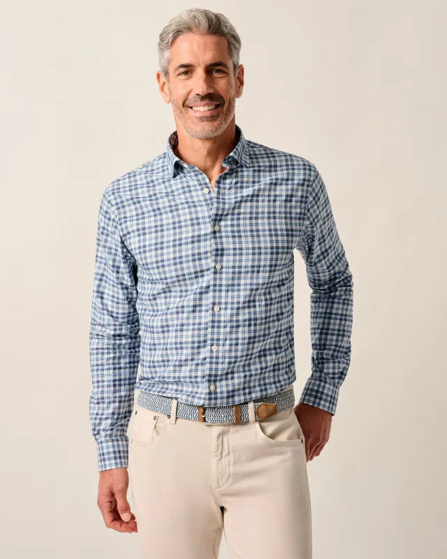 Featherweight Performance Button Down Shirt - Donovan sold by Johnnie-O