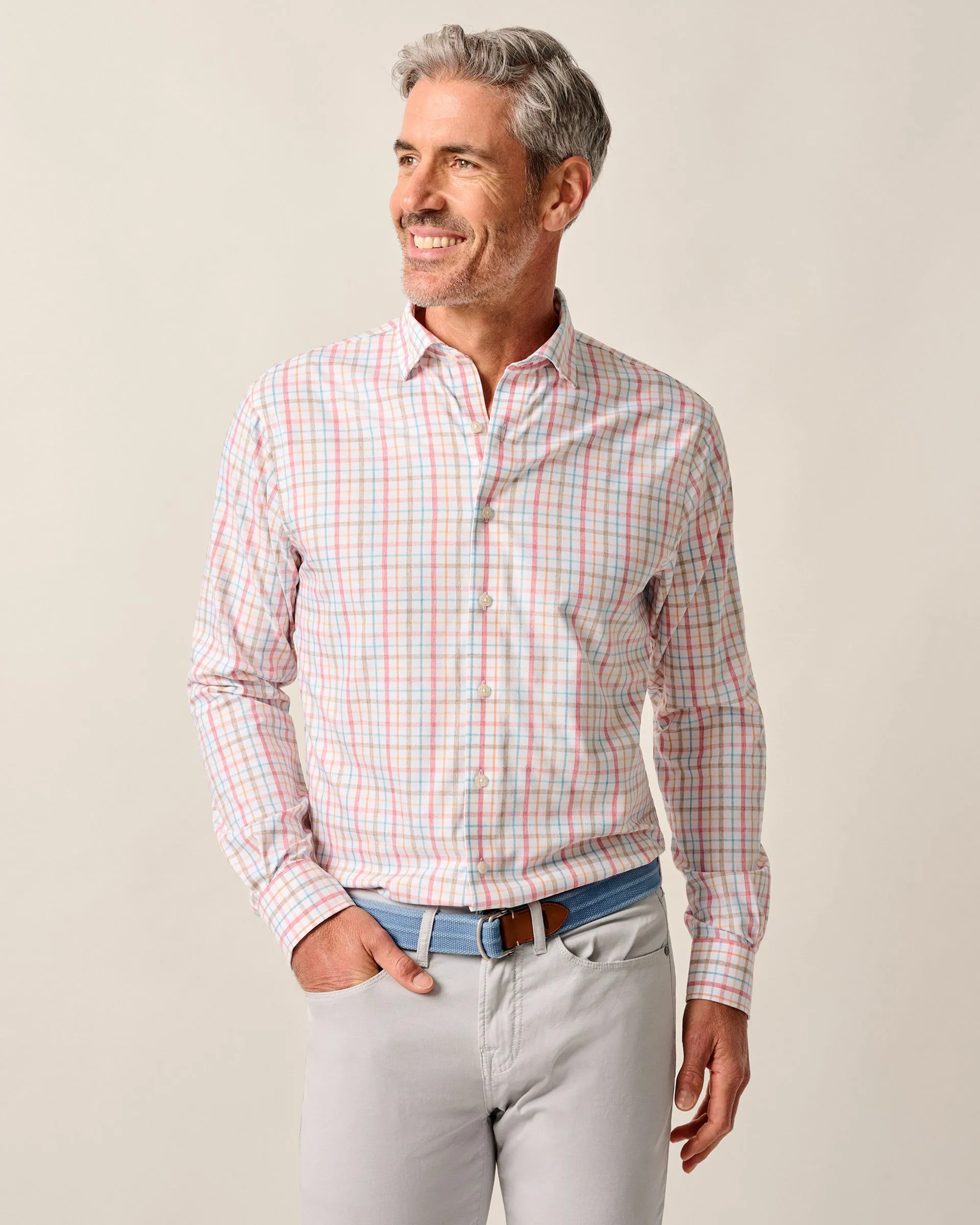 Everyday Performance Button Down Shirt - Maarten sold by Johnnie-O