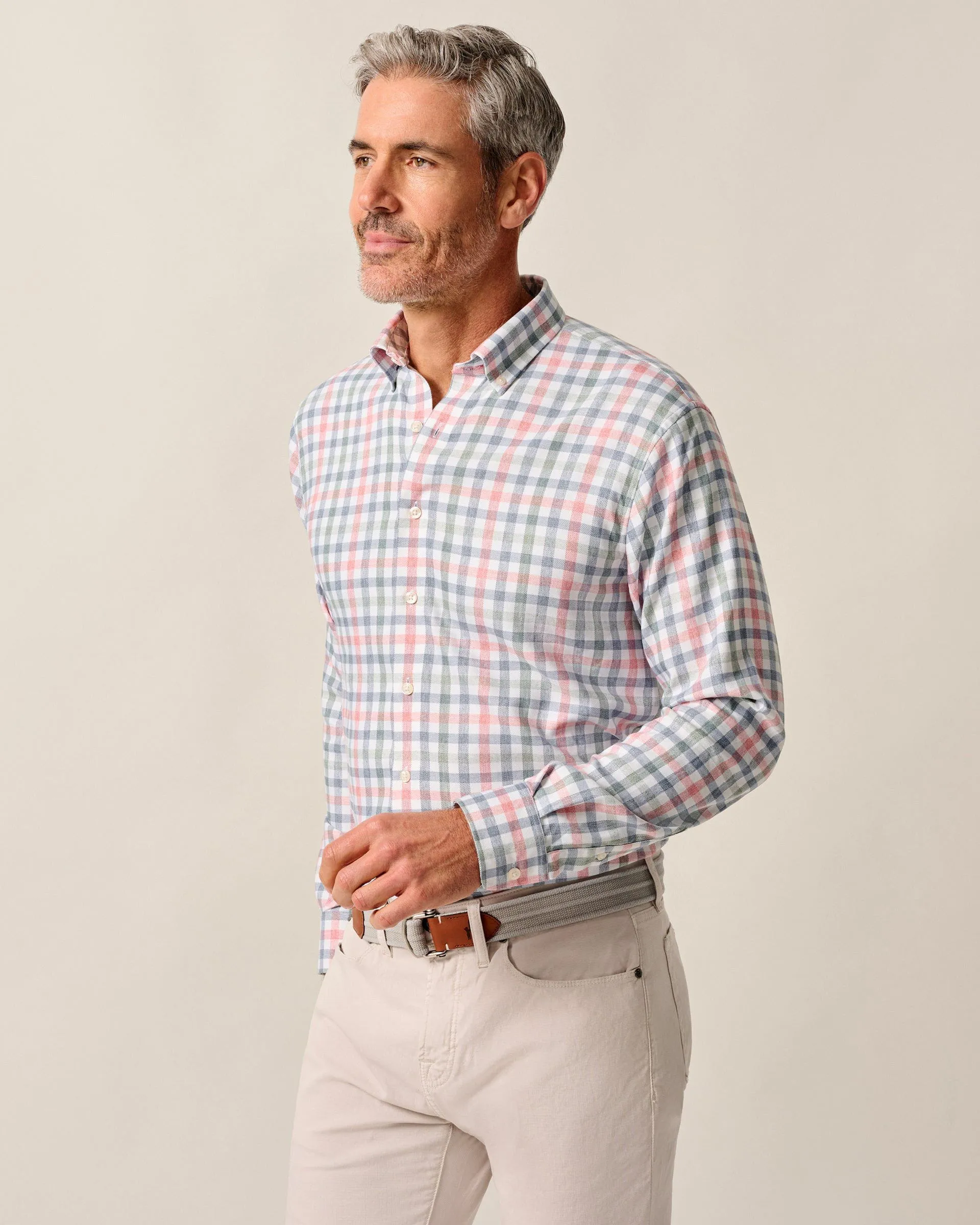 Everyday Performance Button Down Shirt - Callum sold by Johnnie-O product image thumbnail 4