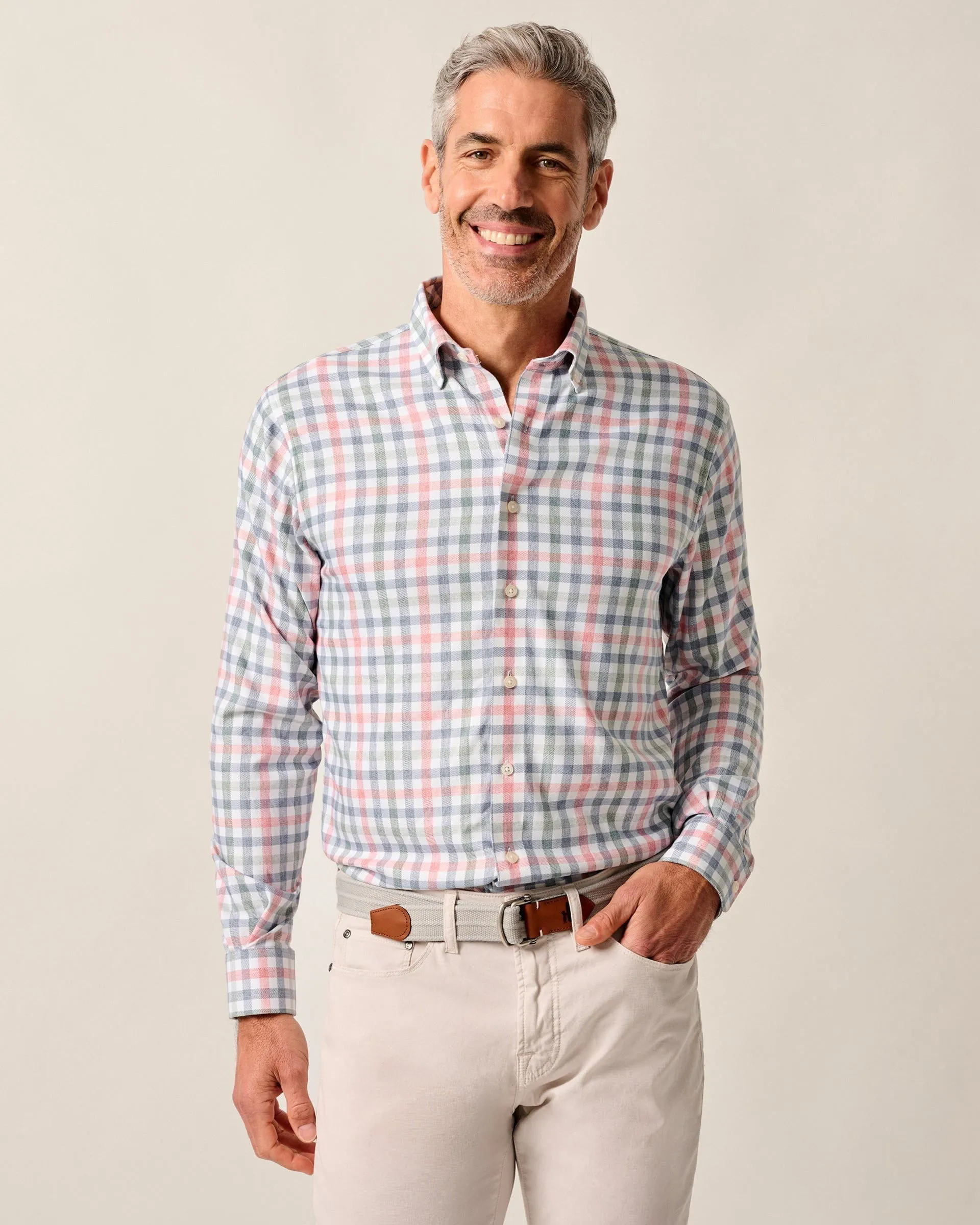 Everyday Performance Button Down Shirt - Callum sold by Johnnie-O