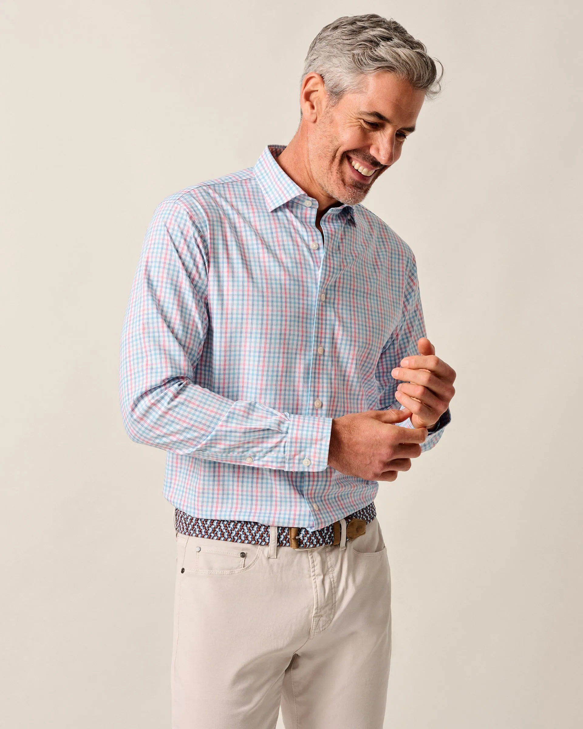 Everyday Performance Button Down Shirt - Han sold by Johnnie-O product image thumbnail 4