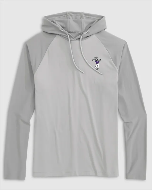 Texas Christian Penns Performance Hoodie - Golf Logo sold by Johnnie-O