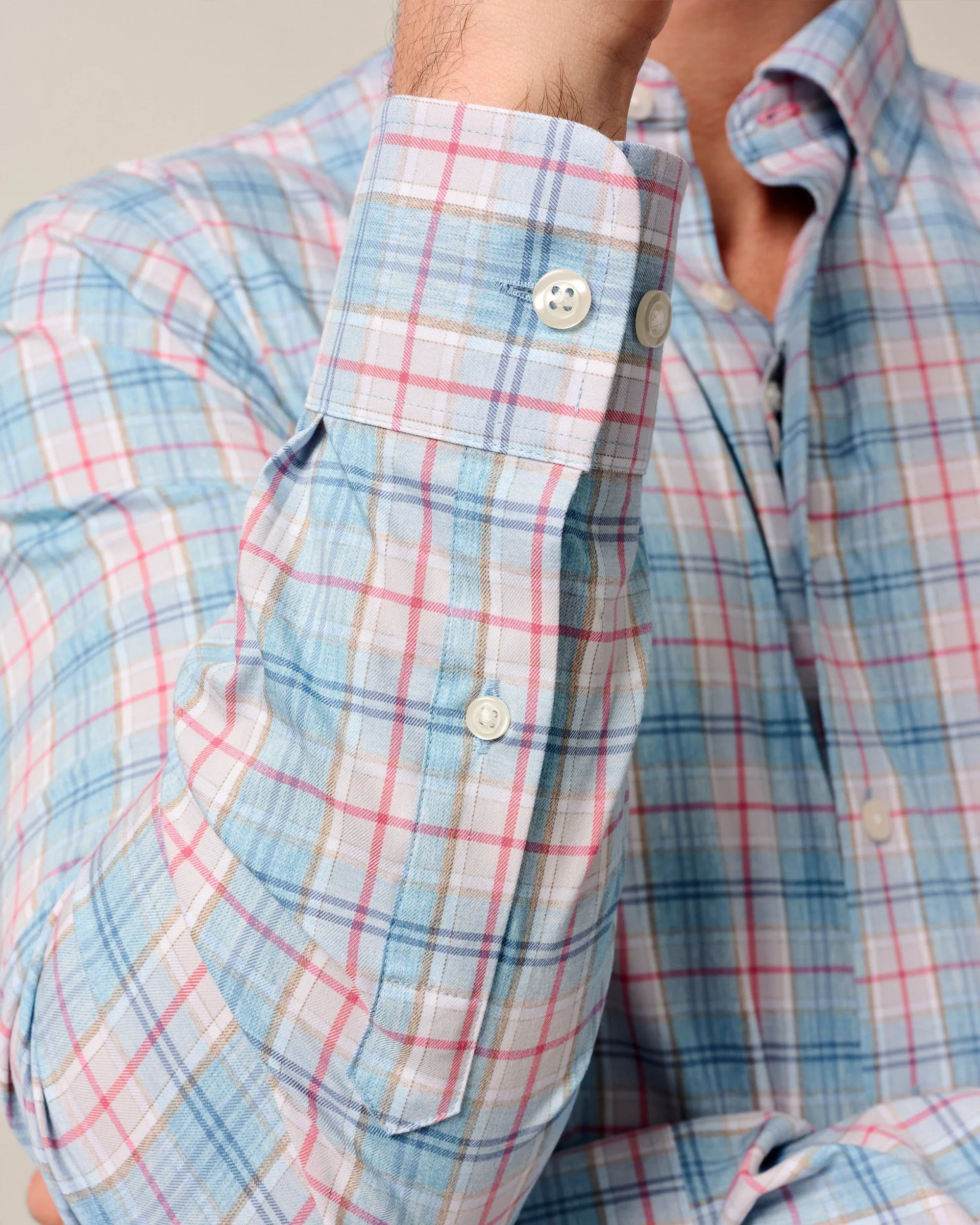 Everyday Performance Button Down Shirt - Lanes sold by Johnnie-O product image thumbnail 3