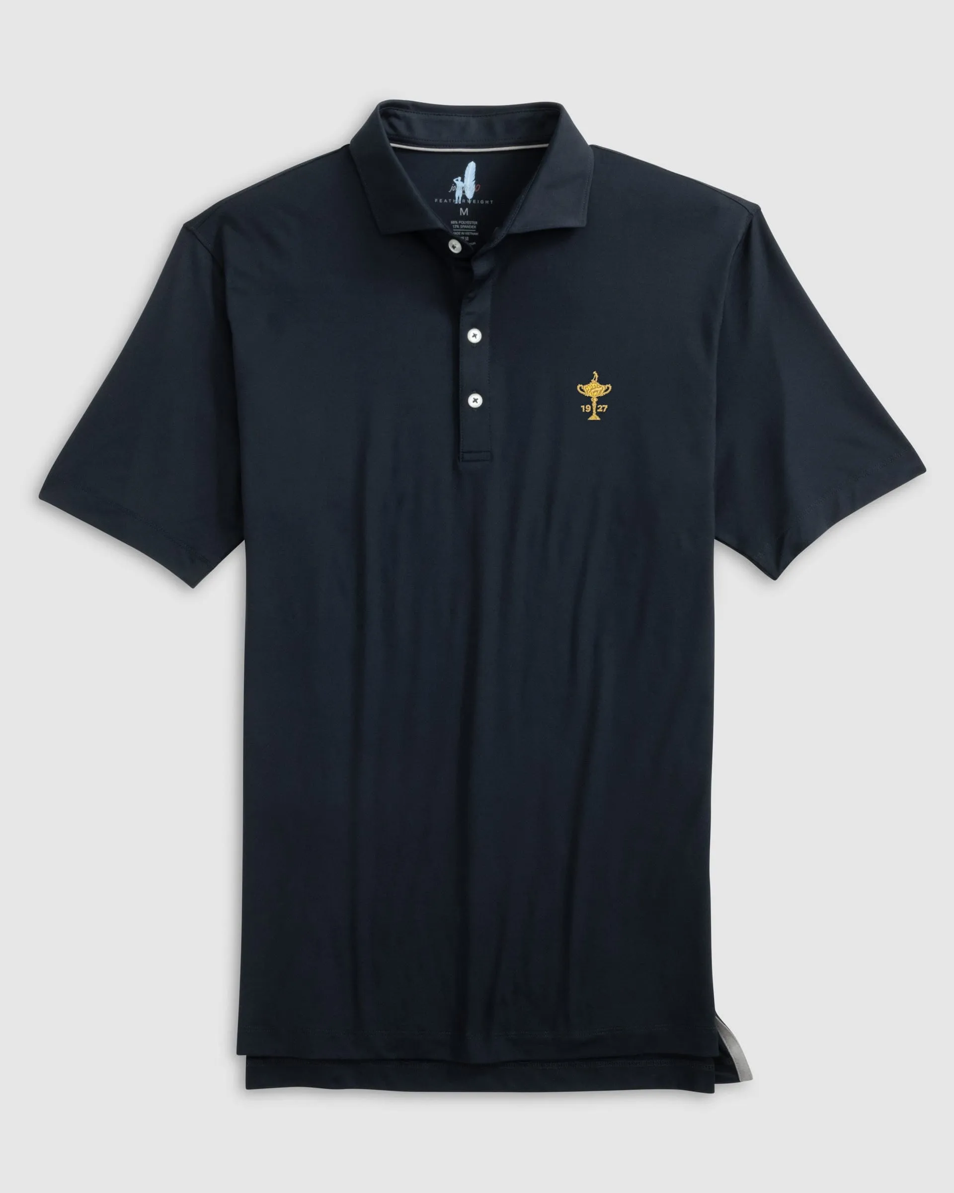 Ryder Cup Huronn Featherweight Performance Polo - Trophy Logo sold by Johnnie-O