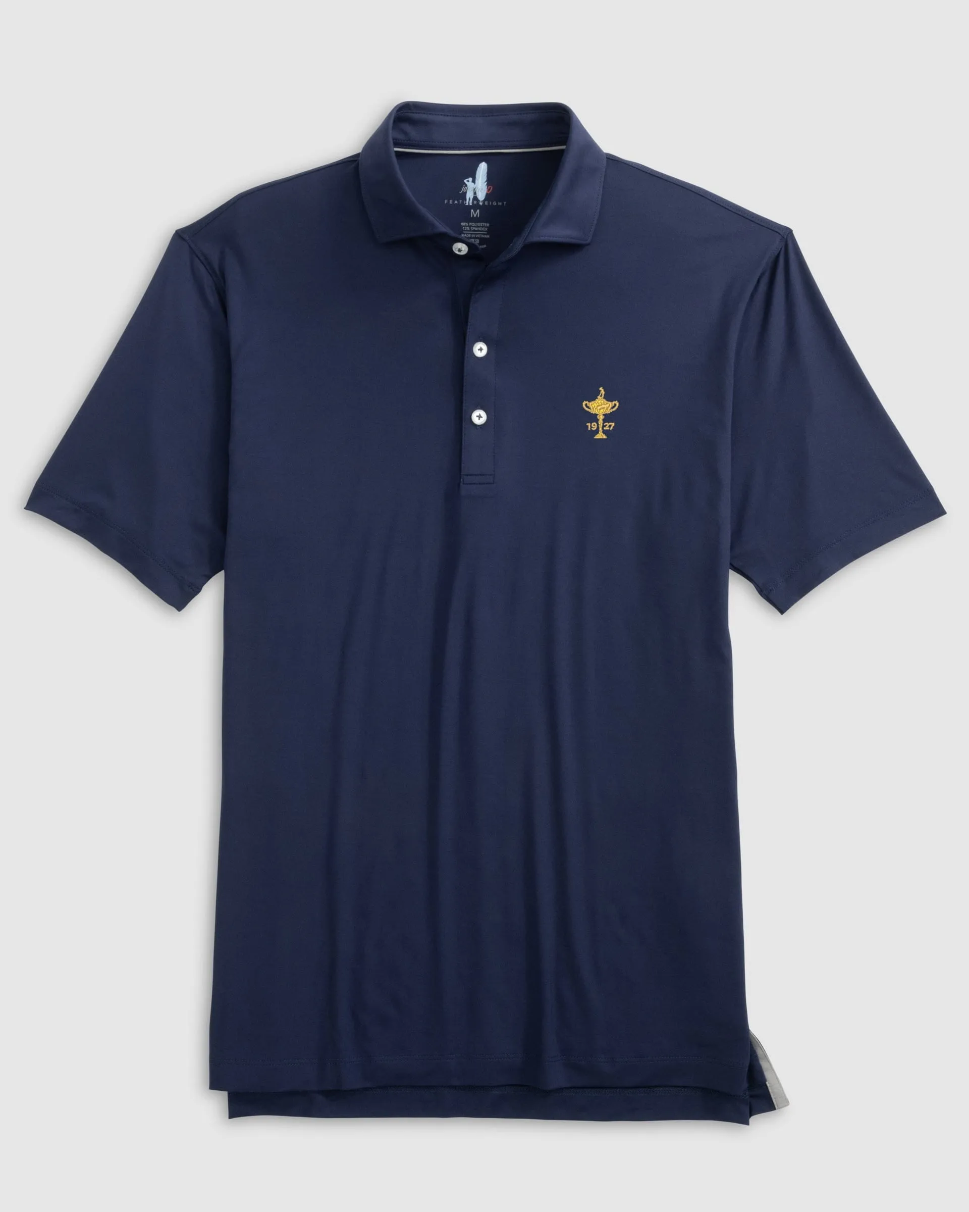 Ryder Cup Huronn Featherweight Performance Polo - Trophy Logo sold by Johnnie-O product image thumbnail 3