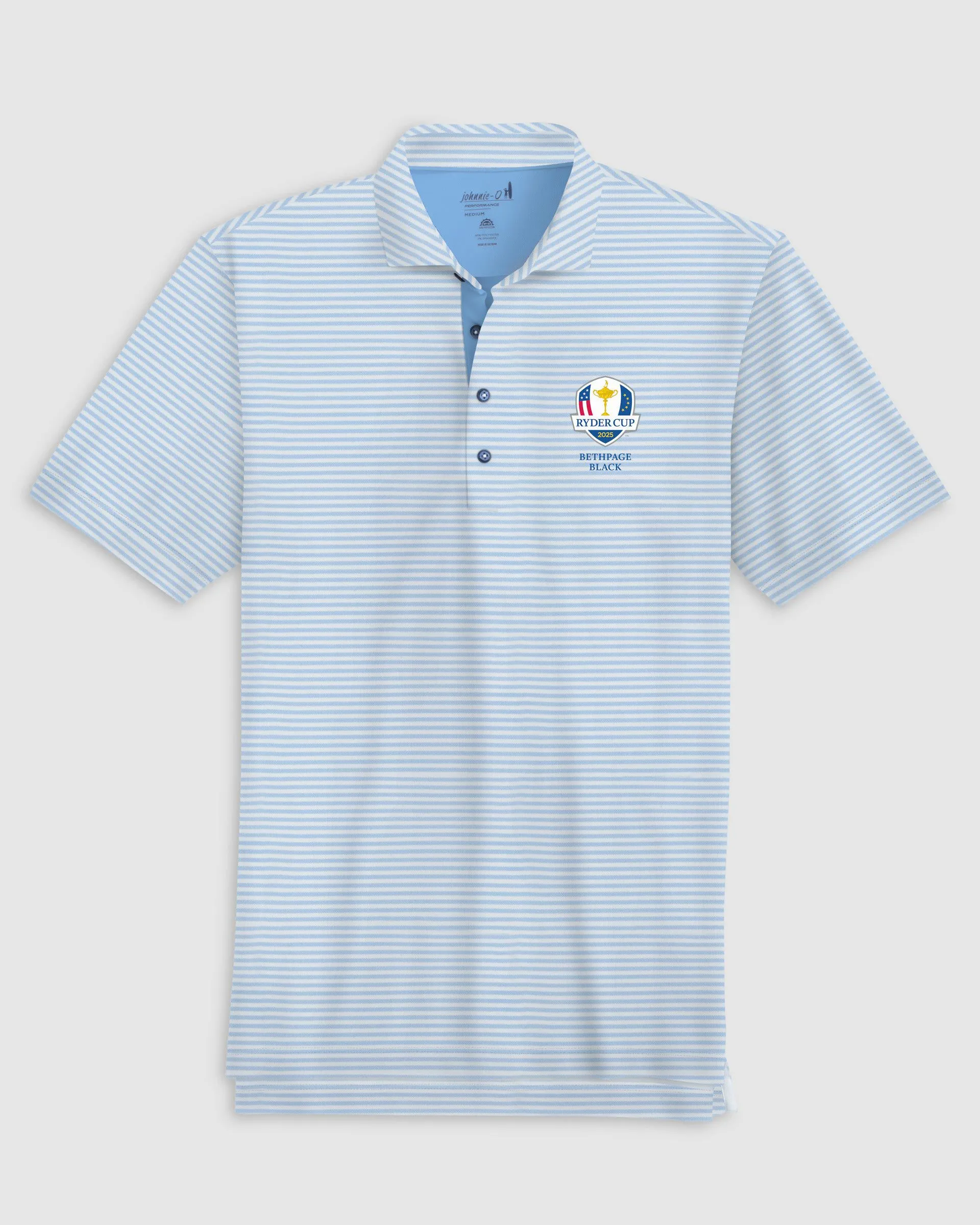 Ryder Cup Stetsons Performance Mesh Polo sold by Johnnie-O