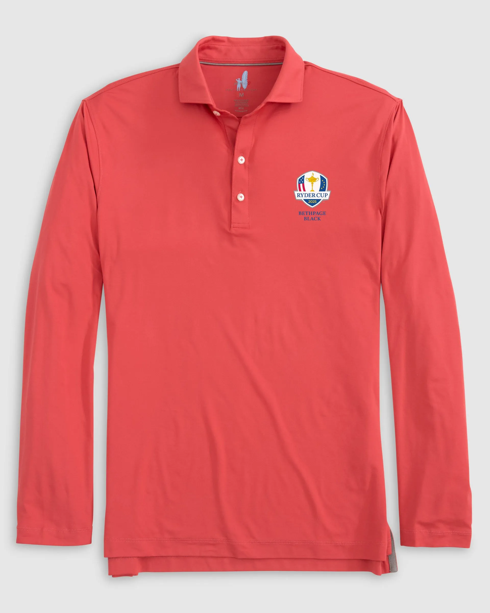 Ryder Cup Swing Long Sleeve Featherweight Performance Polo sold by Johnnie-O product image thumbnail 3
