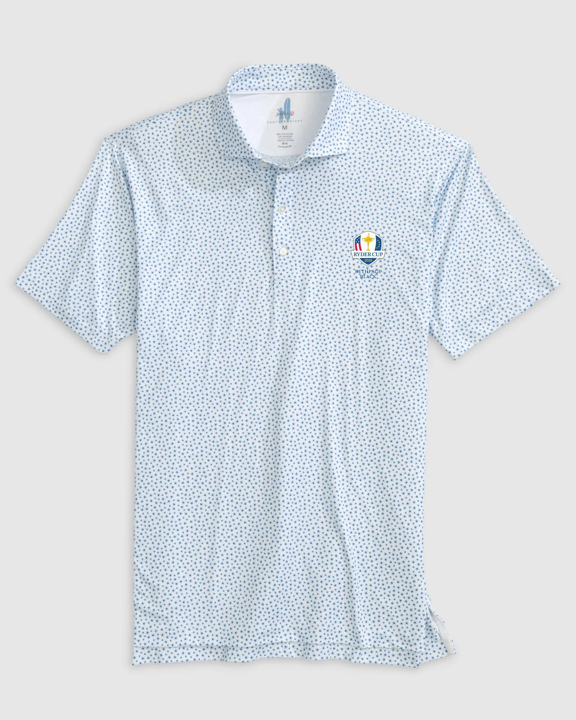 Ryder Cup Plumeria Featherweight Performance Polo sold by Johnnie-O product image thumbnail 3