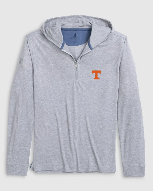 Tennessee Watters Drirelease®Performance Hooded 1/4-Zip sold by Johnnie-O