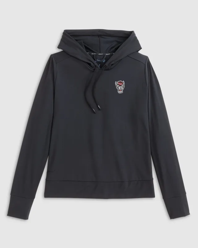 Women's NC State Nalla Performance Hoodie - Wolf Logo sold by Johnnie-O