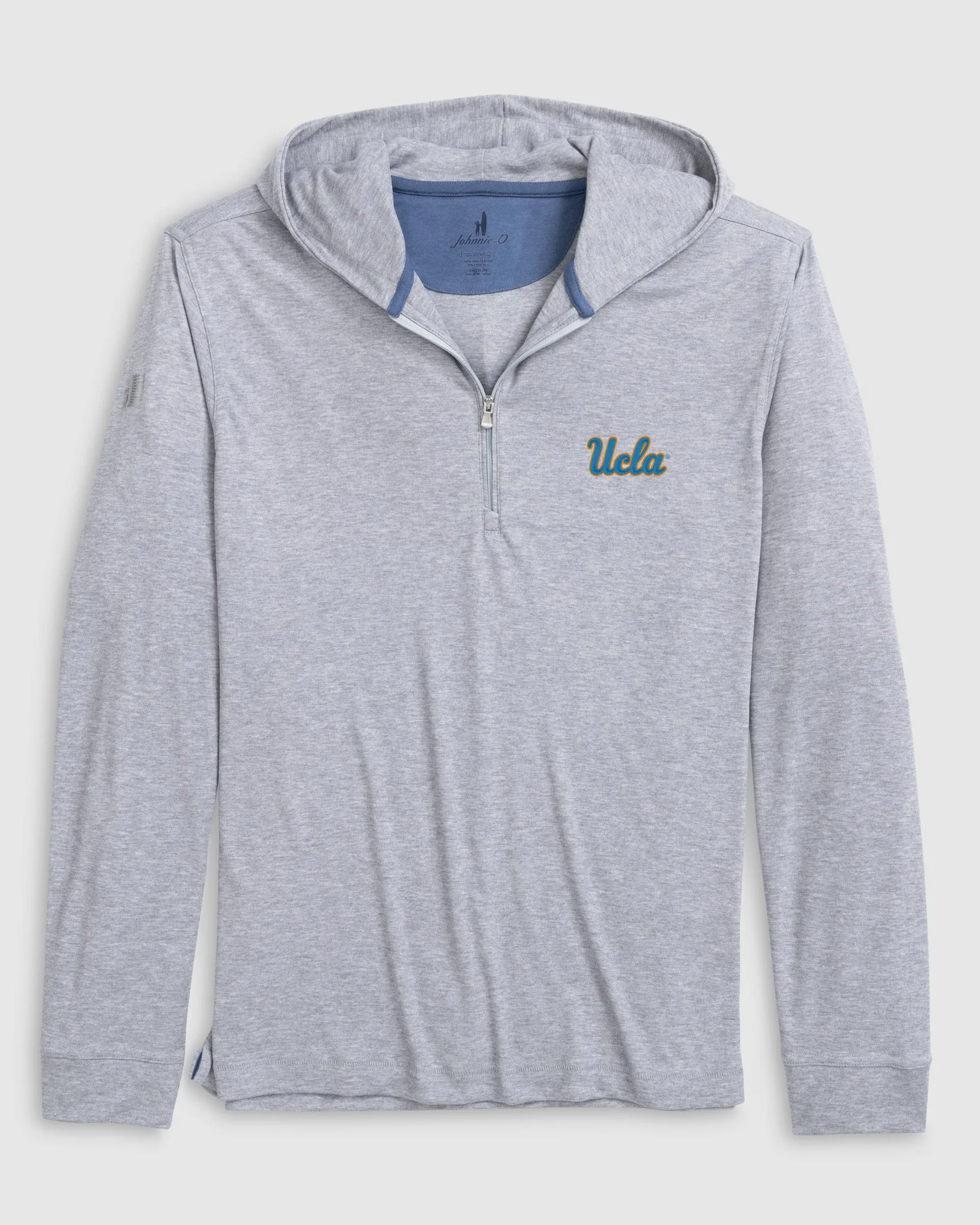 UCLA Watters Drirelease® Performance Hooded 1/4-Zip sold by Johnnie-O