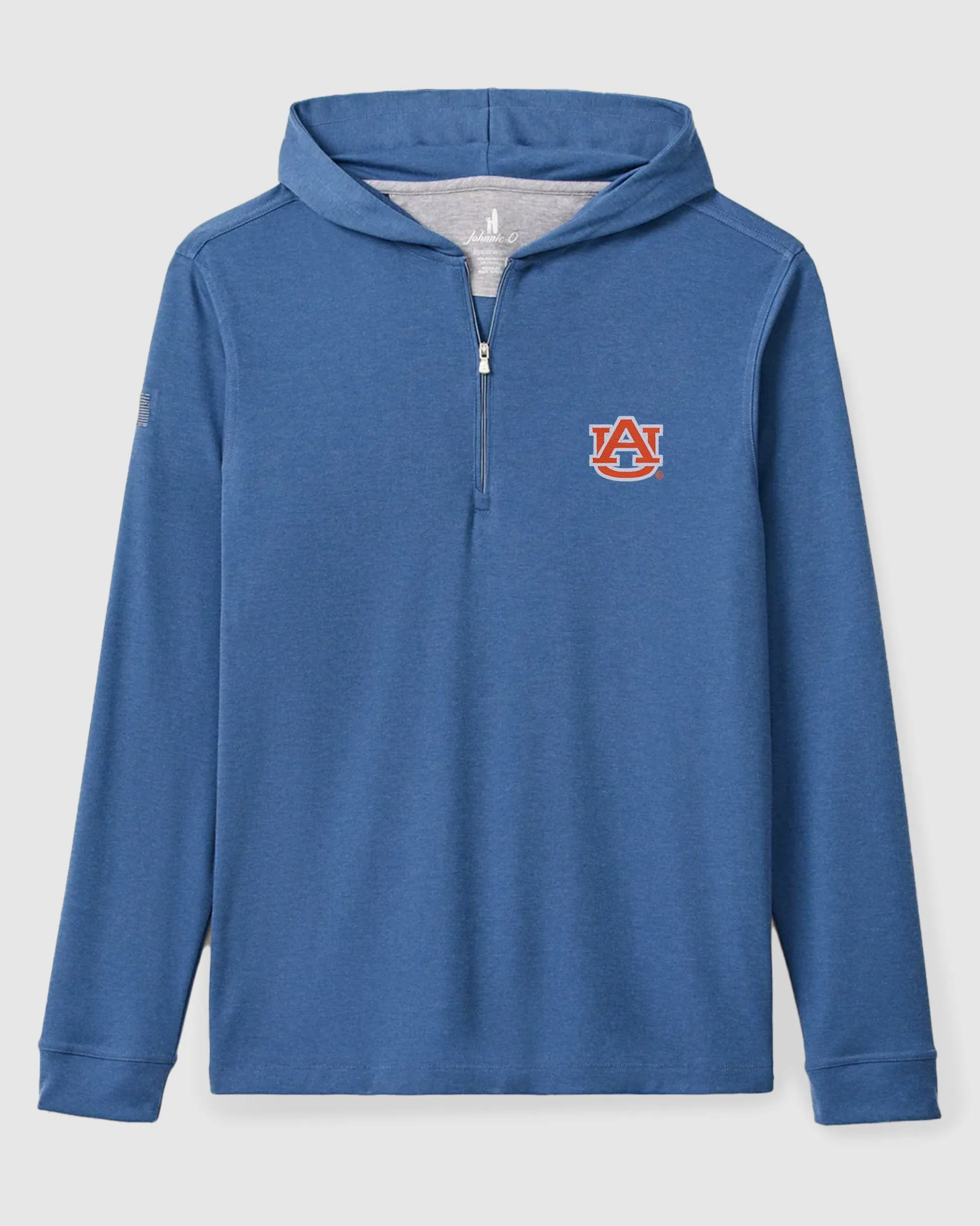 Auburn Watters Drirelease® Performance Hooded 1/4-Zip sold by Johnnie-O