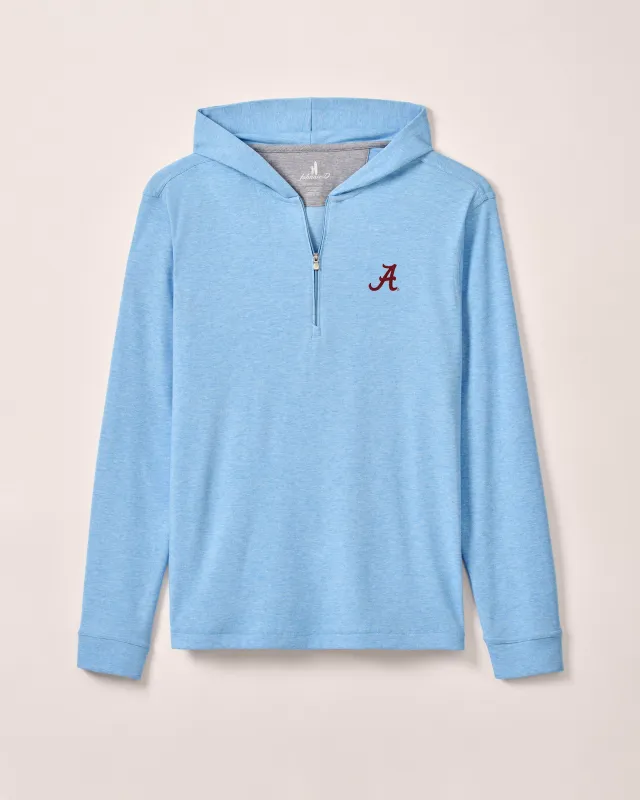 Alabama Watters Drirelease®Performance Hooded 1/4-Zip sold by Johnnie-O