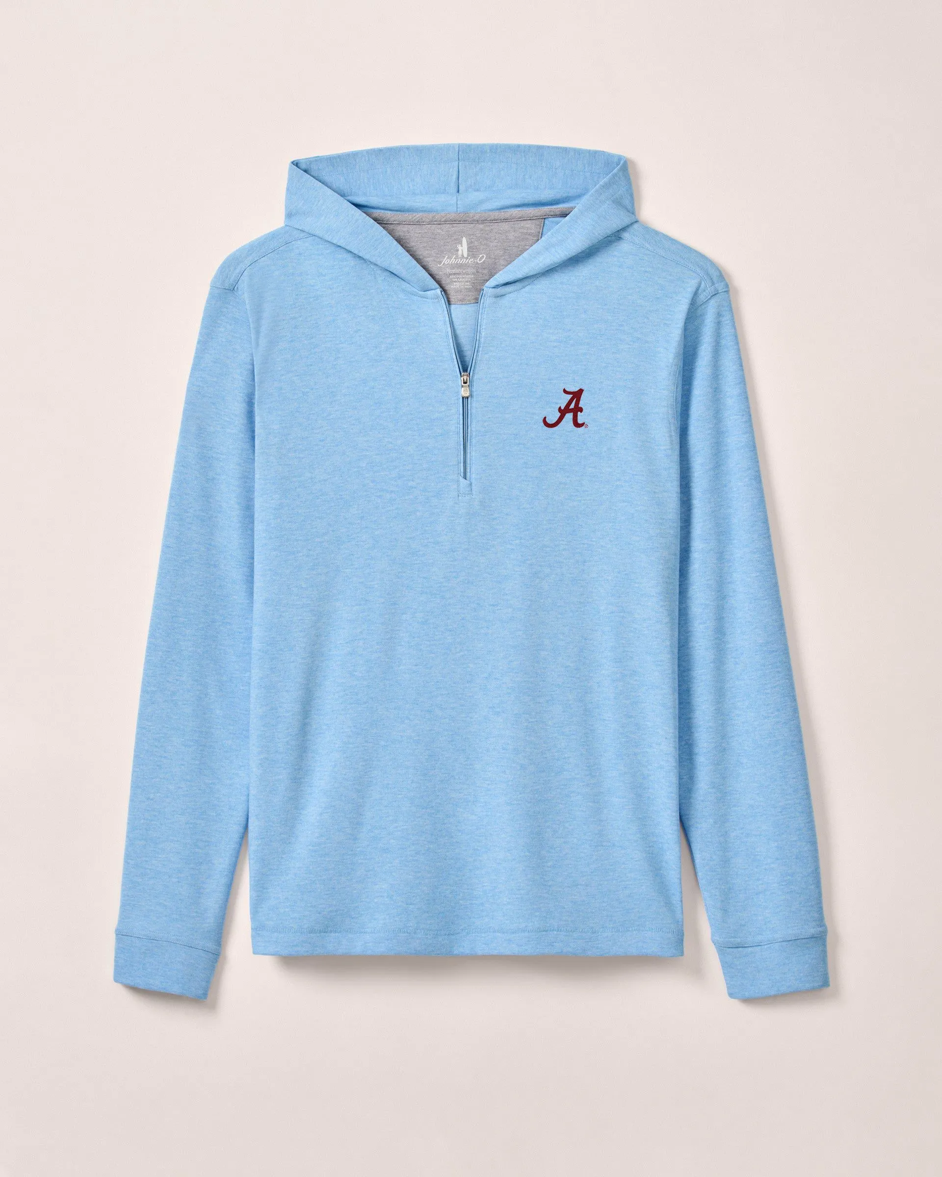 Alabama Watters Drirelease®Performance Hooded 1/4-Zip sold by Johnnie-O