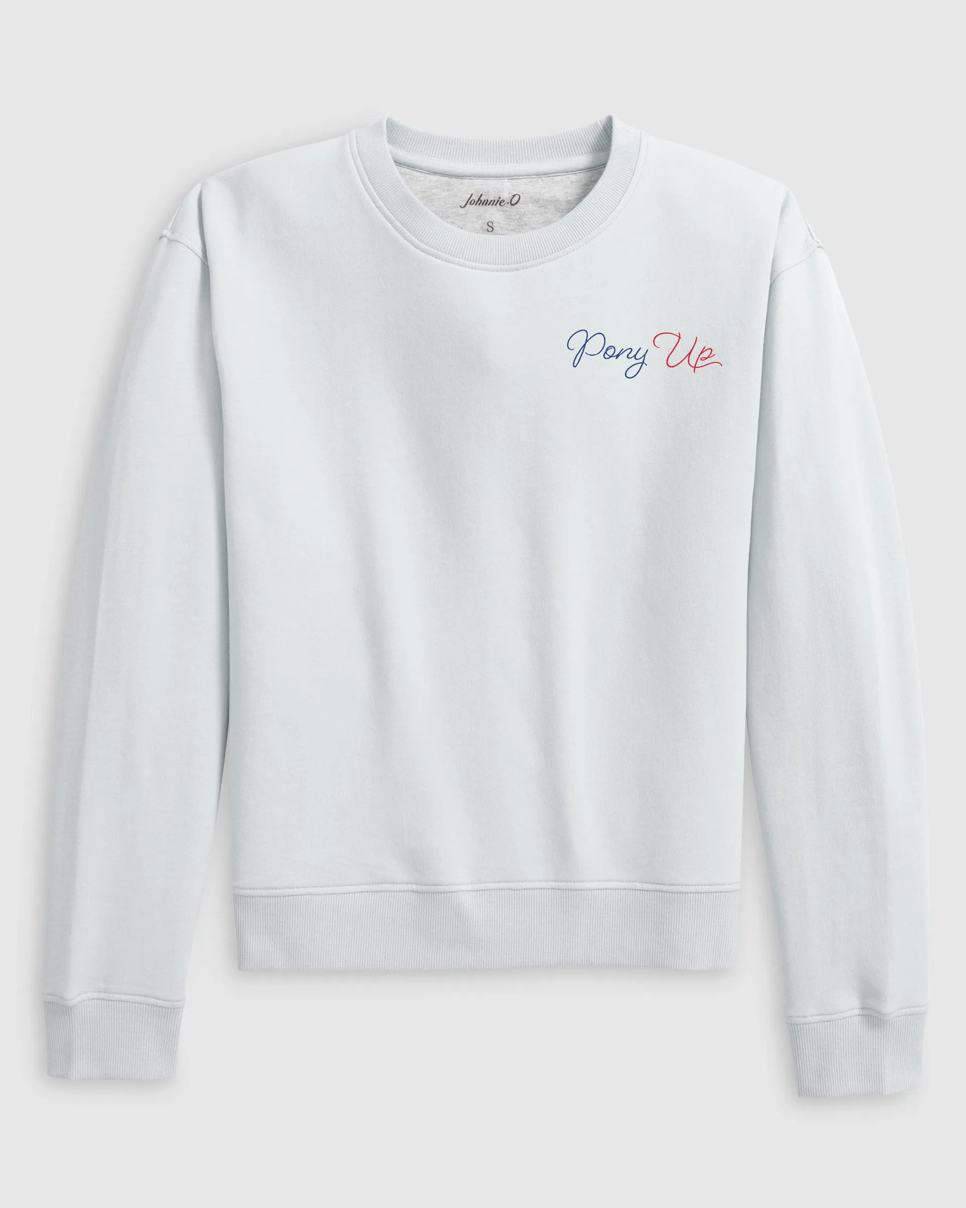 Women's Southern Methodist Penny Crewneck Sweatshirt - Script Logo sold by Johnnie-O product image thumbnail 2