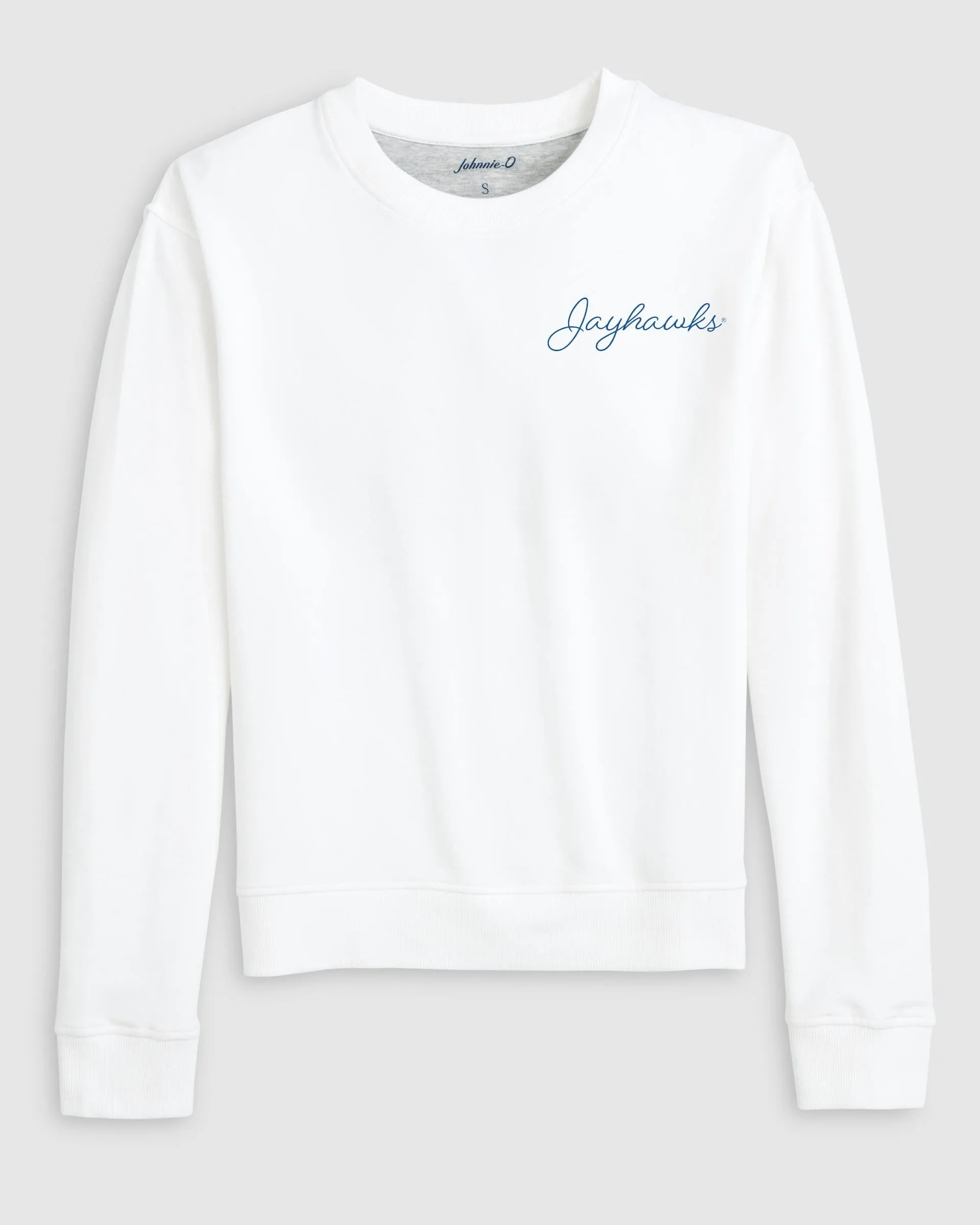 Women's Kansas Penny Crewneck Sweatshirt - Script Logo sold by Johnnie-O
