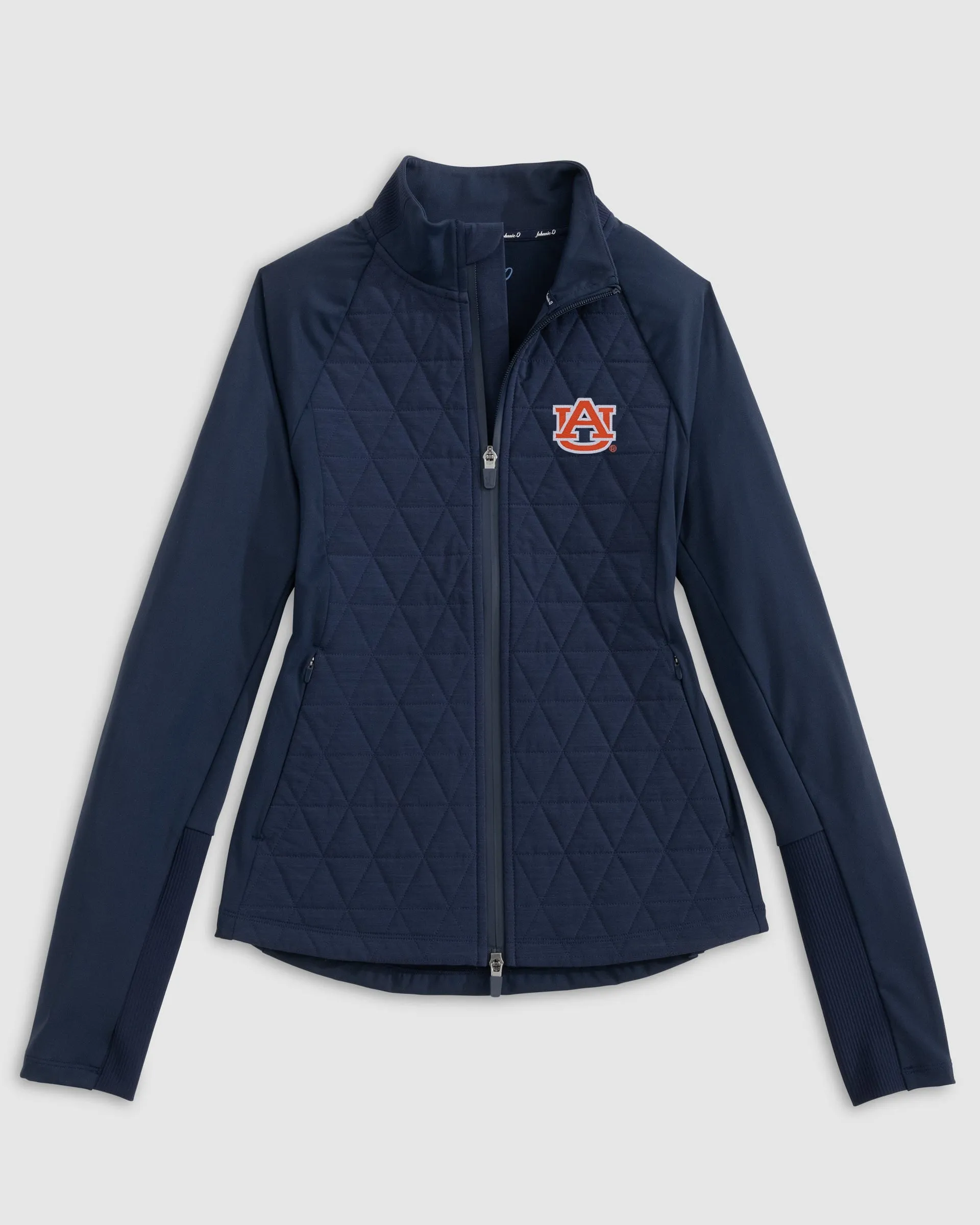 Women's Auburn University Hannah Performance Mixed Media Jacket sold by Johnnie-O