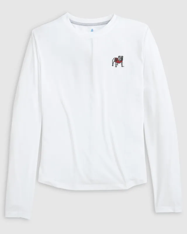 Women's Georgia Course Performance Long Sleeve T-Shirt sold by Johnnie-O