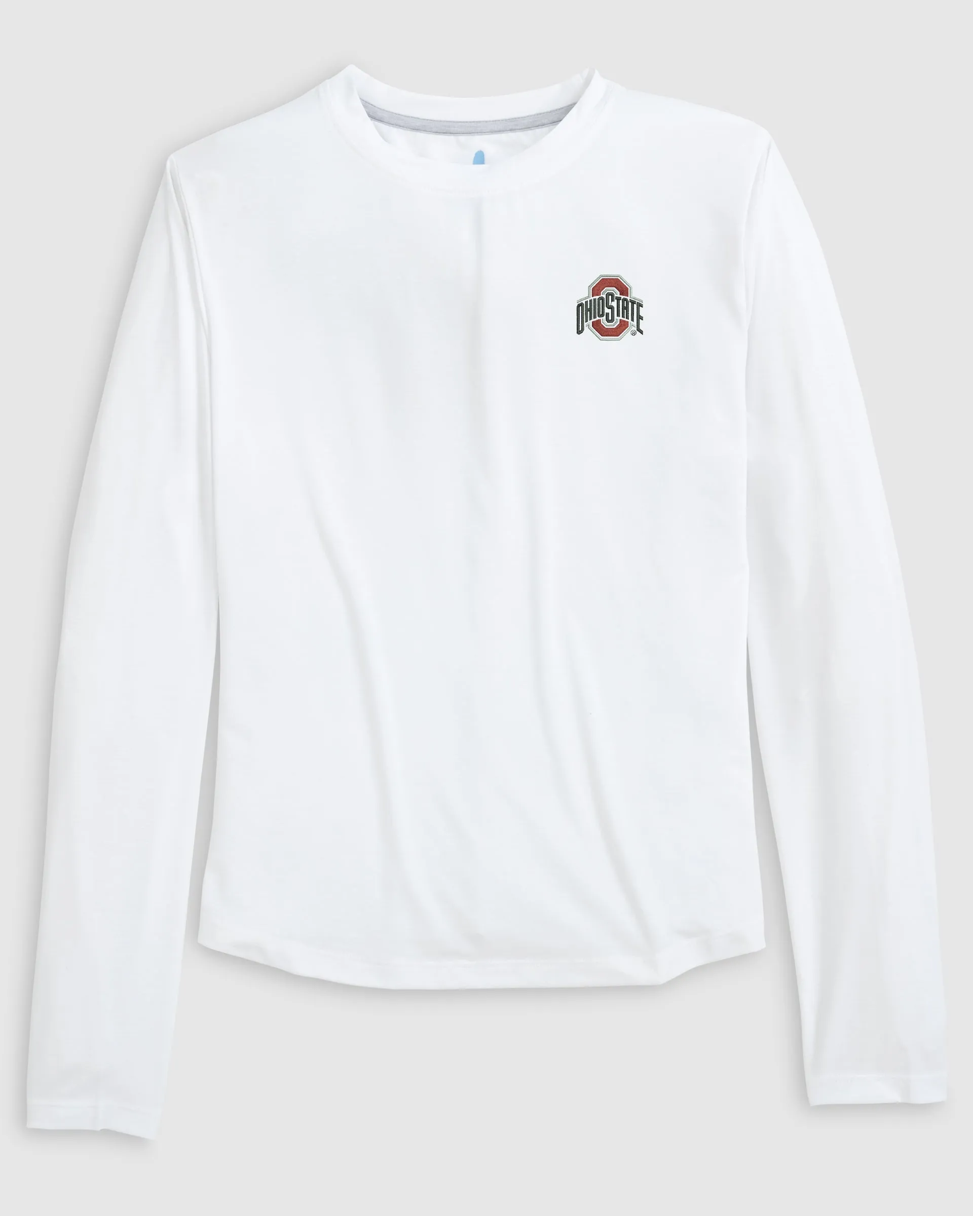 Women's Ohio State University Course Performance Long Sleeve T-Shirt sold by Johnnie-O