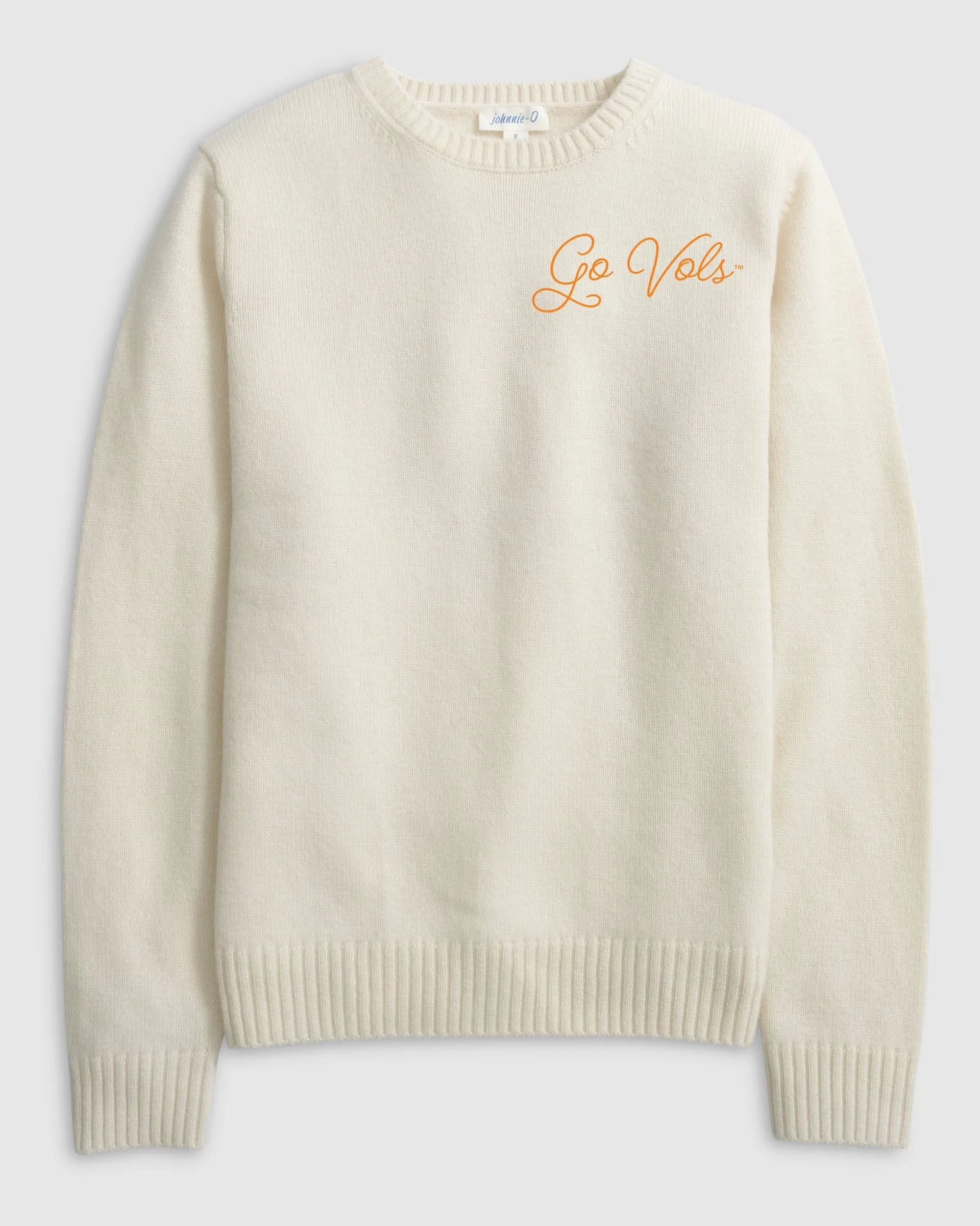 Women's Tennessee Everyday Cashmere Blend Crewneck Sweater - Script Logo sold by Johnnie-O product image thumbnail 3