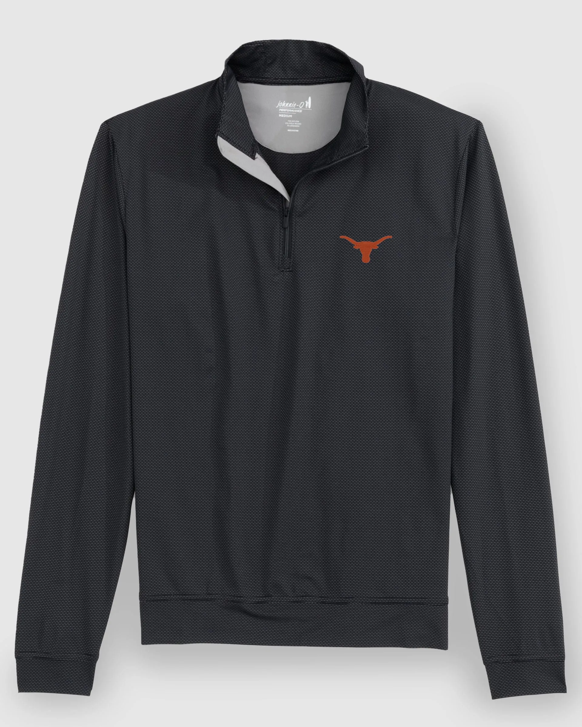 Texas Jamie Jacquard Stretch 1/4-Zip Pullover sold by Johnnie-O