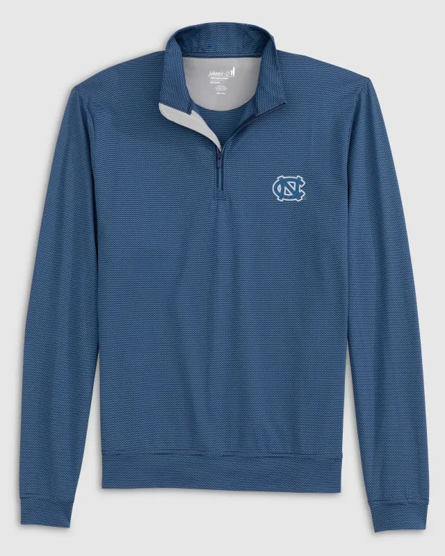 North Carolina Jamie Jacquard Stretch 1/4-Zip Pullover sold by Johnnie-O