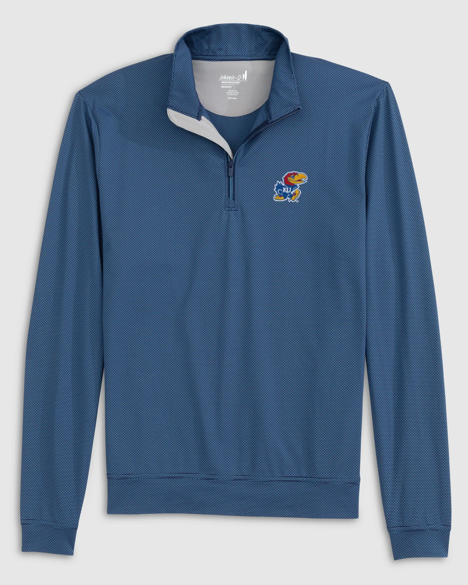Kansas Jamie Jacquard Stretch 1/4-Zip Pullover sold by Johnnie-O product image thumbnail 2